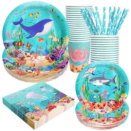 Under The Sea Birthday Party Supplies Decorations,