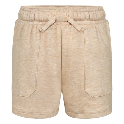 Hurley Girls' Soft Knit Pull on Shorts, Khaki, 6X