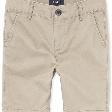 The Children's Place Boys' Uniform Chino Shorts, S