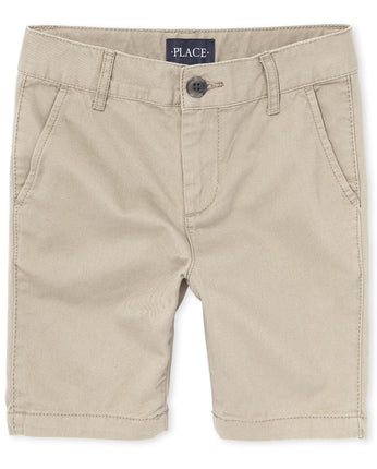 The Children's Place Boys' Uniform Chino Shorts, S