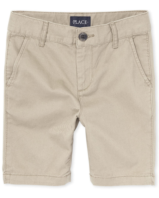 The Children's Place Boys' Uniform Chino Shorts, S
