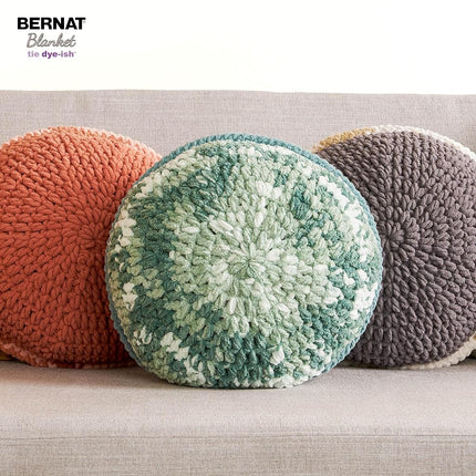 Bernat Blanket Tie Dye-Ish Lavender Yarn - 2 Pack of 10.5oz/300g - Polyester - #6 Super Bulky - 220 Yards - Knitting & Crochet