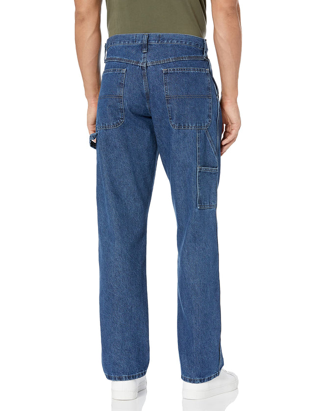 Wrangler Authentics Jeans de Carpintero Clásico para Hombre, Retro Stone, 38W x 30L