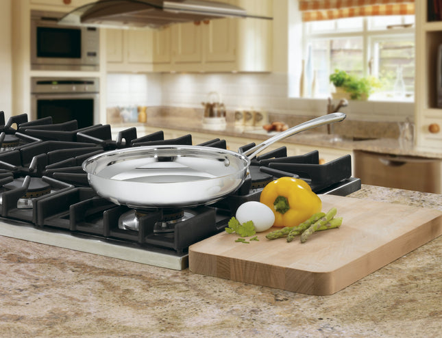 CUISINART 422-20 Contour Stainless 8-Inch Open Skillet