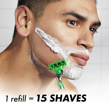 Gillette Mach3 Sensitive Men's Razor, 20 Refills