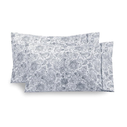 Elegant Comfort Ultra Soft Set of 2 Floral Pint Pi