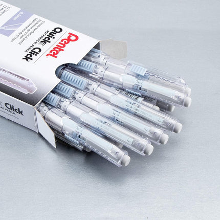 Pentel QUICK CLICK Mechanical Pencil (0.7mm), Gray Barrel - PD217N