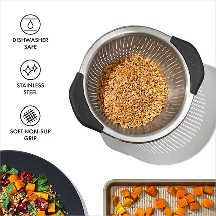 OXO Good Grips Stainless Steel Colander, 2.8 L