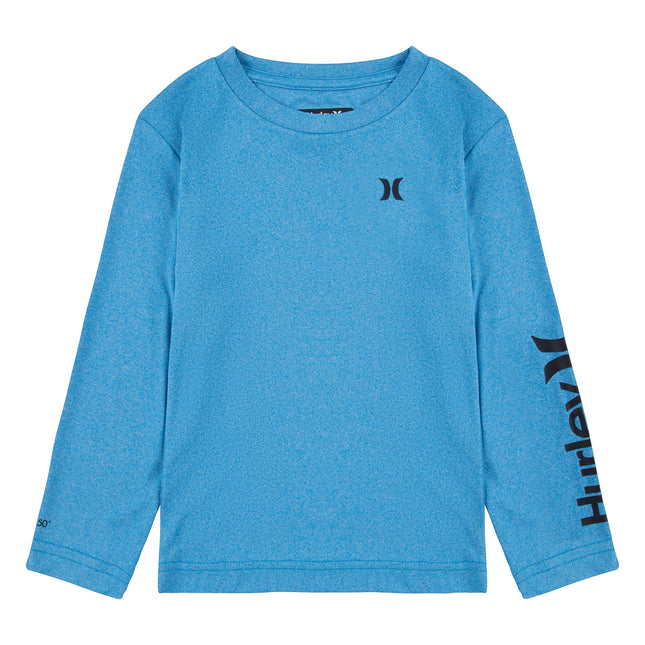 Hurley Boys' Long Sleeve UPF 50+ Rash Guard Swim S