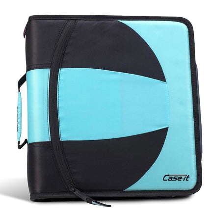 Case-it The Dual 2-in-1 Zipper Binder | Two 1.5-In