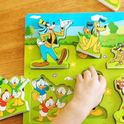Mickey Mouse Clubhouse Wooden Chunky Puzzle