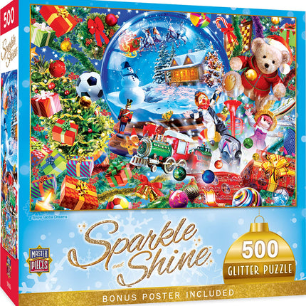 MasterPieces Puzzle Company Holiday Glitter - Snow