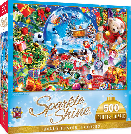 MasterPieces Puzzle Company Holiday Glitter - Snow