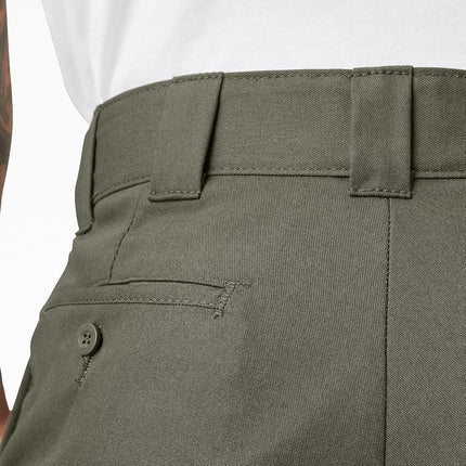 Dickies Flex Regular Fit Cargo Pants, Moss Green, 42 32