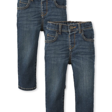 The Children's Place Boys' Two Pack Jeans, Ltmedst