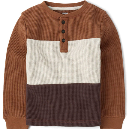 Gymboree Baby Boys' and Toddler Long Sleeve Henley