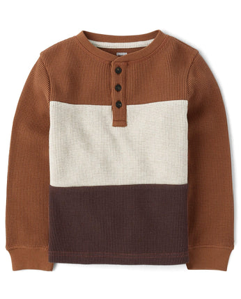 Gymboree Baby Boys' and Toddler Long Sleeve Henley