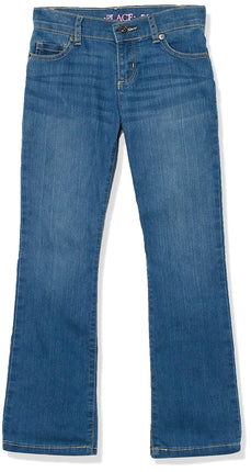 The Children's Place Girls' Bootcut Jeans, Md Lara