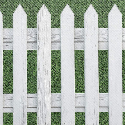 Teacher Created Resources Fun Size White Picket Fence Better Than Paper® Bulletin Board Roll,18 inches x 12 feet