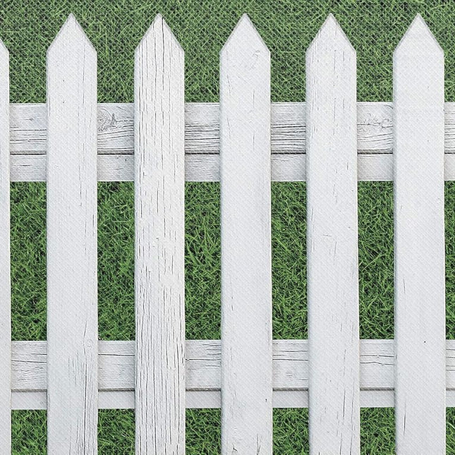 Teacher Created Resources Fun Size White Picket Fence Better Than Paper® Bulletin Board Roll,18 inches x 12 feet