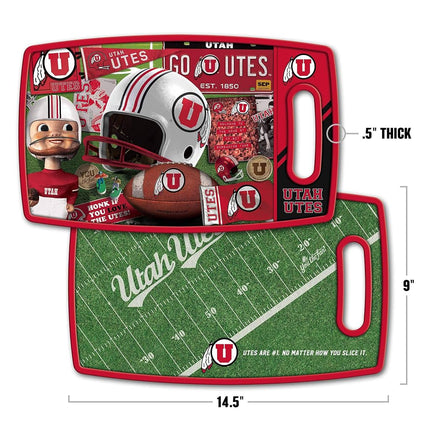 Planche à découper YouTheFan NCAA Utah Utes Retro Series