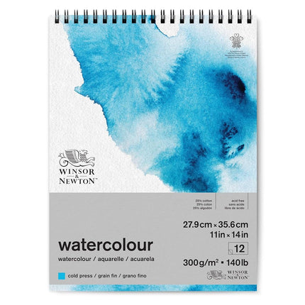 Winsor and Newton Watercolour Paper Pad, 27.9 x 35