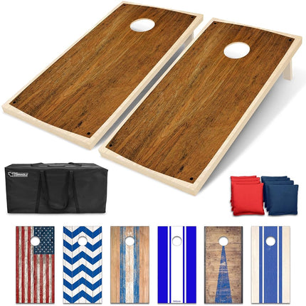 GoSports 4 x 2 ft Craftsman Design Cornhole Game S