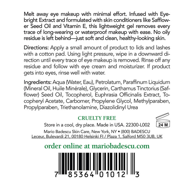 Mario Badescu Gel Desmaquillante de Ojos (no graso) 118ml/4oz