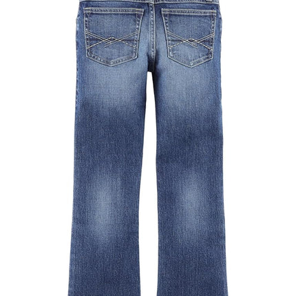 Wrangler Boys' 20X Vintage Bootcut Slim Fit Jeans, Sorrel, 4