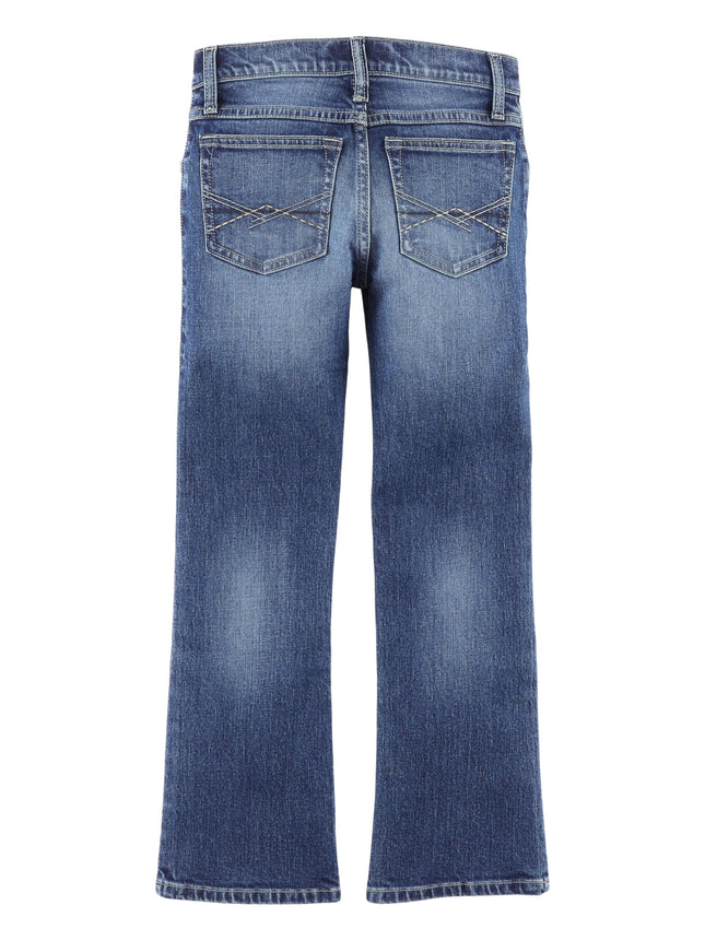Wrangler Boy's 42 Vintage Boot Jeans, Sorrel, 9