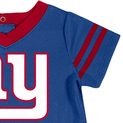Vestido de camiseta de equipo de la NFL de Gerber para niñas y cubrepañal