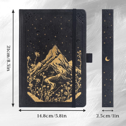 MGGAO Dotted Journal for Women Men, A5 Hardcover Dot Notebook