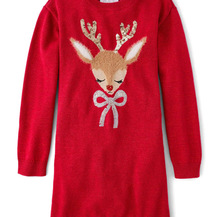 The Children's Place Girls' Long Sleeve Sweater Dr