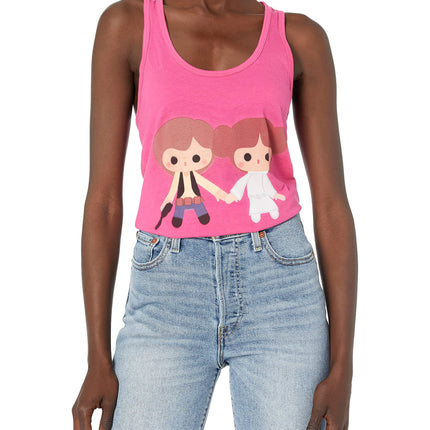 STAR WARS Junior's Cute Cartoon Kawaii Han Leia Lo
