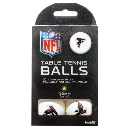 Franklin Sports NFL Atlanta Falcons Table Tennis Balls