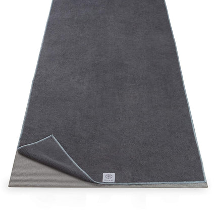 Gaiam Yoga Mat Towel Microfiber Mat-Sized Yoga Tow