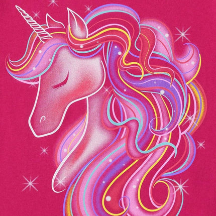 Camisetas gráficas de manga larga de unicornio para niñas de The Children's Place, paquetes múltiples, unicornio/búho, talla XL