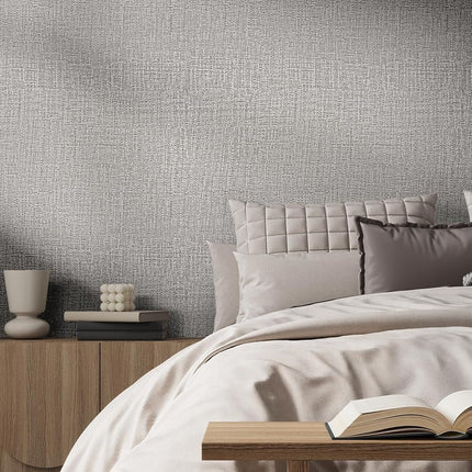 WADILE Grasscloth Peel and Stick Wallpaper