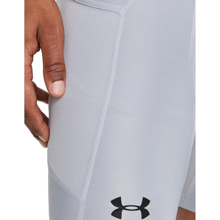 Under Armour Men's Armour HeatGear Compression Shorts, 011 Gray, M