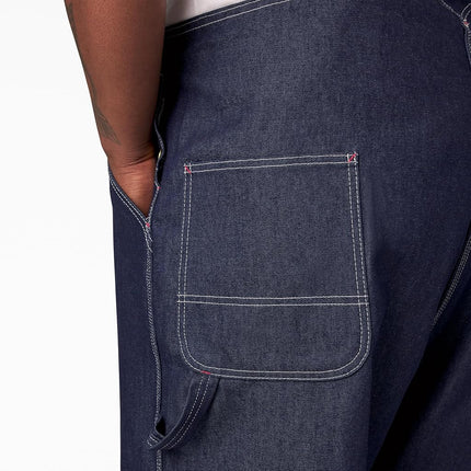 Dickies, Men's, INDIGO DENIM BIB OVERALL, INDIGO BLUE, 40W / 32L