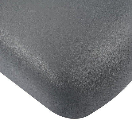 HECASA Center Console Lid Armrest Door Compatible with 1997-2002 Chevrolet Camaro Pontiac Firebird Replacement for 10421355 Plastic Gray