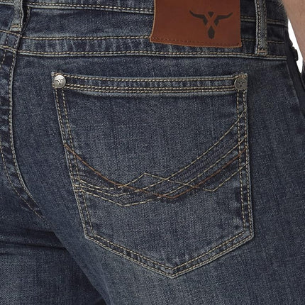 Wrangler Men's 20x Slim Fit Straight Leg Jean, Mcallen, 33W x 30L