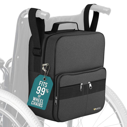 iMedic Deluxe Wheelchair Bag - Wheelchair Backpack
