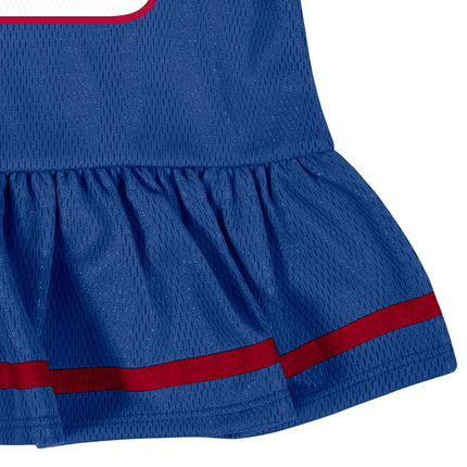 Vestido de camiseta de equipo de la NFL de Gerber para niñas y cubrepañal