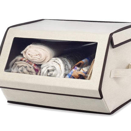 Whitmor Fashion Canvas Stackable Window Box