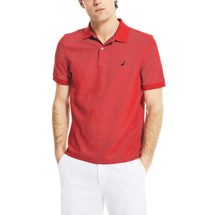 Nautica Men's Classic Short Sleeve Solid Performan