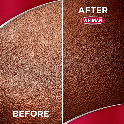 Weiman Leather Wipes - 2 Pack - Clean Condition UV Protection Help Prevent Cracking or Fading of Leather Furniture, Car Seats & Interior, Shoes and More