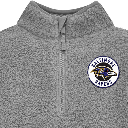 Gerber Baby NFL Team Sherpa Mock Neck Pull Over Sweatshirt