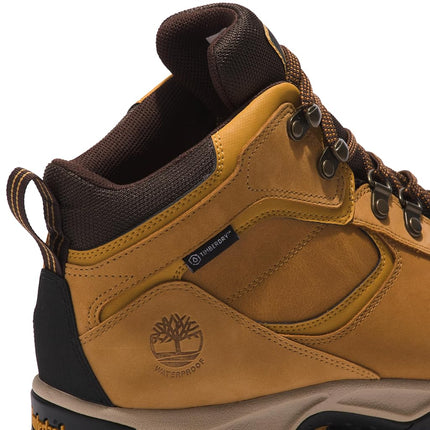Timberland Men's Mt. Maddsen Mid Waterproof Hiking Boot, Wheat, 12 M