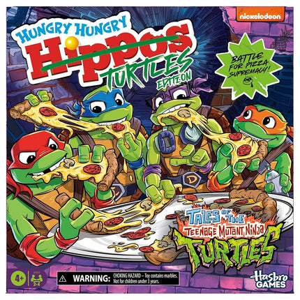 Hungry Hungry Hippos Tortugas Ninja Mutantes Adolescentes